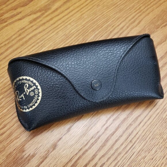 Ray Ban Black Black Sunglass Glasses Case - Picture 1 of 6